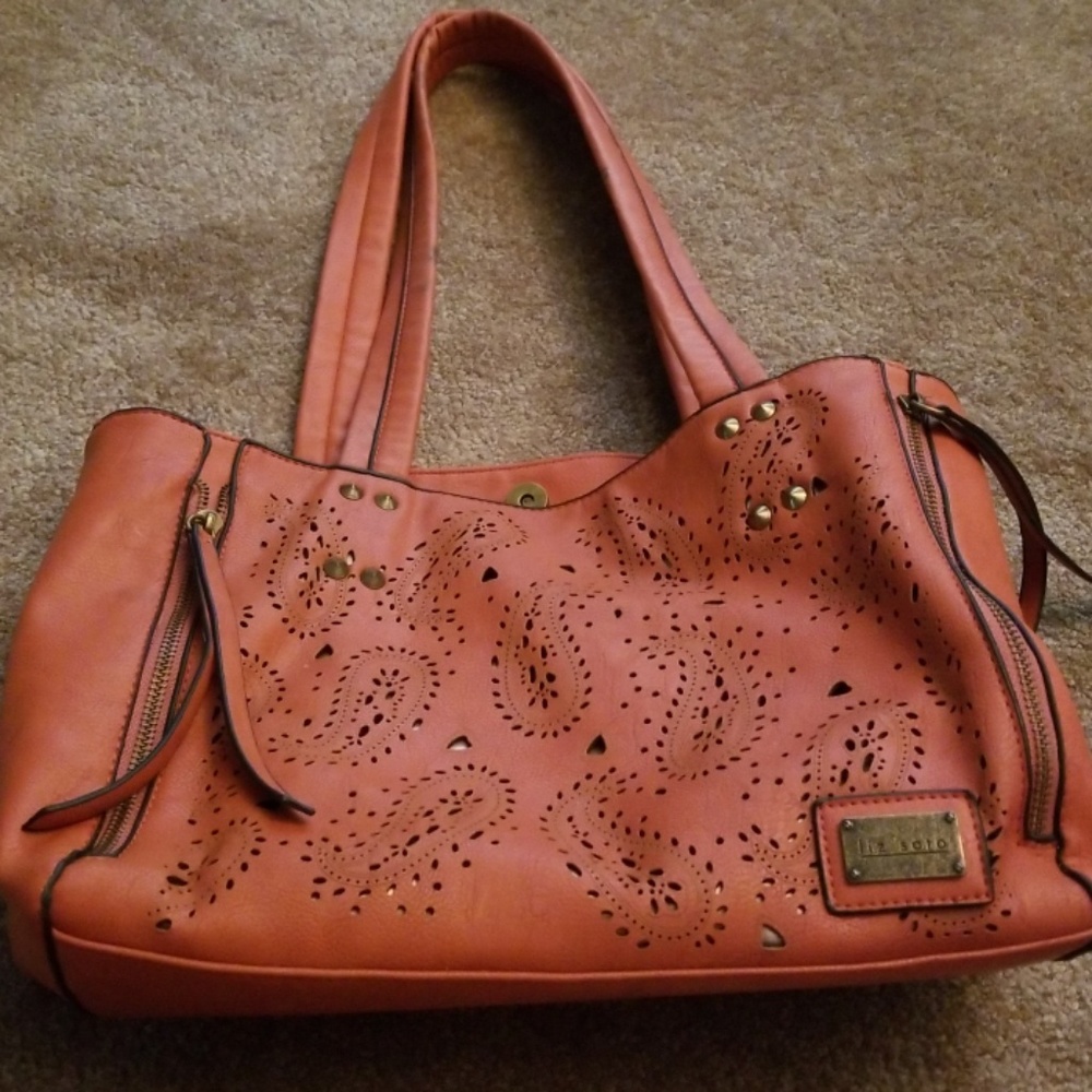 Liz Soto leather hand bag